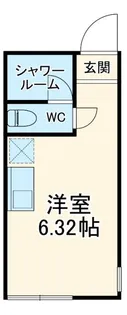 ウィズ・プレイス ナナ【1階】の間取り