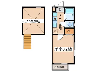 ビラ510 No.5【2階】の間取り