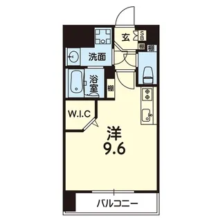 ライズ熊本駅north【2階】の間取り