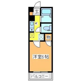 広島県東広島市西条本町【マンション】の間取り