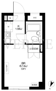 ドミール赤羽【2階】の間取り