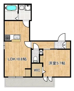 インフィールド元住吉祗園町【3階】の間取り