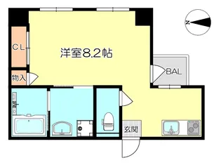 ラウレア【5階】の間取り