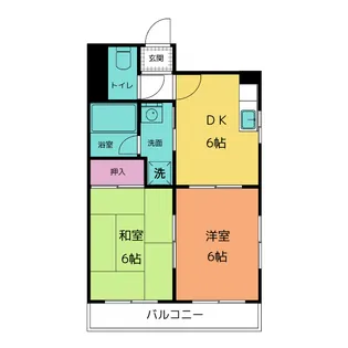 サンシャイン滝子【2階】の間取り