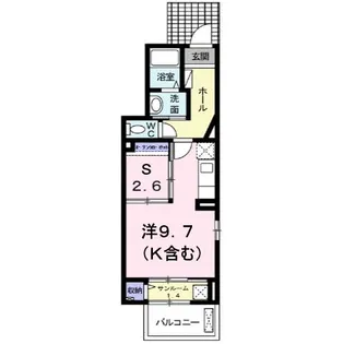 トワーニ【1階】の間取り