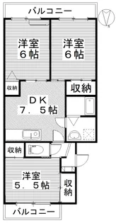 センチュリー21本館【1階】の間取り