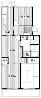 シーブリーズ金沢【2階】の間取り