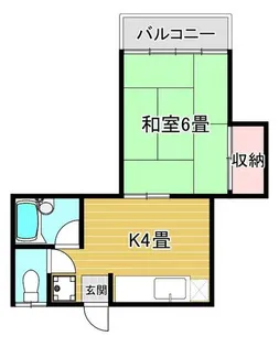 埼玉県戸田市上戸田4【アパート】の間取り