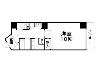 ビレイユ眞英河原町【6階】の間取り