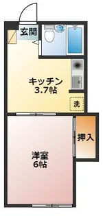 ラミエール大船【3階】の間取り