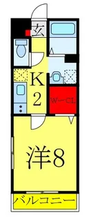 エコステージ王子神谷【1階】の間取り