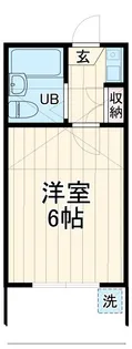 パークサイド八千代台【1階】の間取り