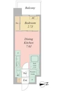 セレニテ新大阪エクラ【11階】の間取り