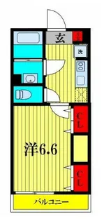 千葉県船橋市前原東2【マンション】の間取り