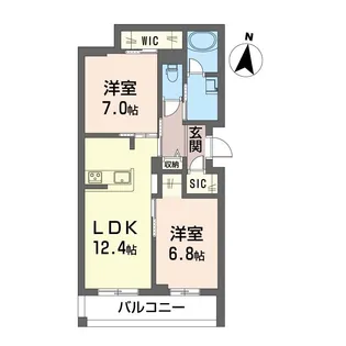 ウインド シュピール【2階】の間取り
