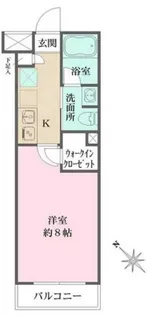 ベルフェリーク西小山【3階】の間取り