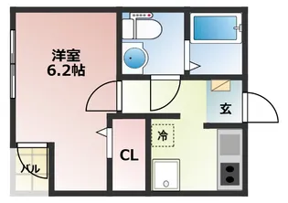 アルカディア【2階】の間取り