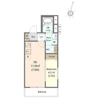 SENTOgardenI【3階】の間取り