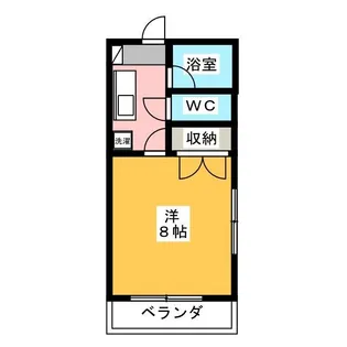 セジュールオリエ【1階】の間取り