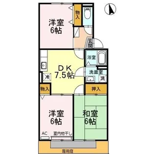愛知県瀬戸市池田町【アパート】の間取り