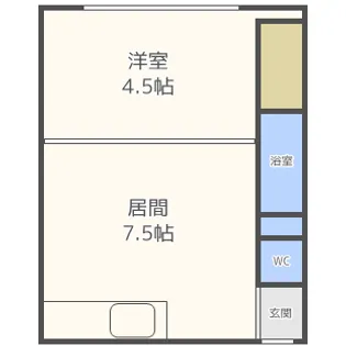 フォースI【2階】の間取り