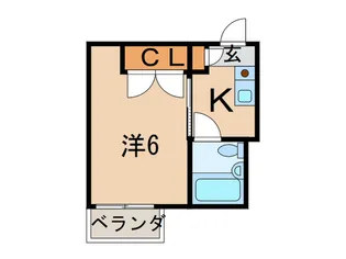 サンコ-ポ【2階】の間取り