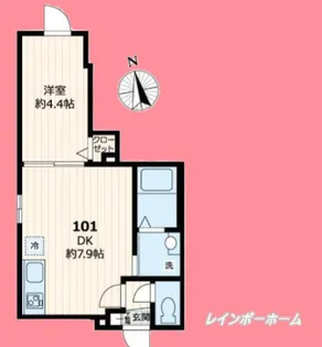 シグネチャープレイス【1階】の間取り