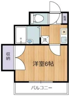 エクセレント調布【3階】の間取り