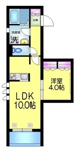 フォレストメゾン曳舟【1階】の間取り
