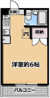 グランデール三井【2階】の間取り