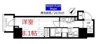 東京都大田区蒲田4【マンション】の間取り