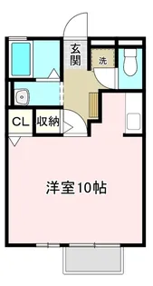 リヴィエールアリガ【1階】の間取り