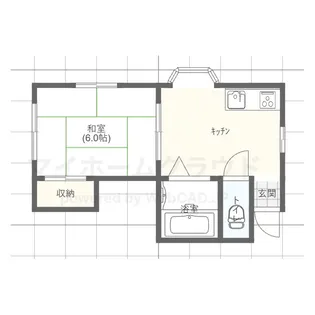 イーストワン【1階】の間取り