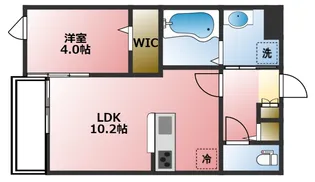 LUSSO【1階】の間取り