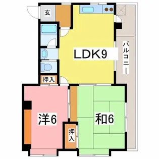 CASA101【3階】の間取り