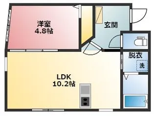 ファウンテンヒルズ大宮町【2階】の間取り