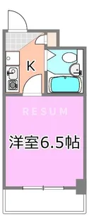 千葉県千葉市中央区新千葉2【マンション】の間取り