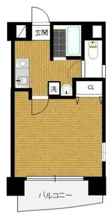 東林ビル(三ノ輪)【8階】の間取り