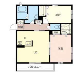 セント・リビエ上新庄【2階】の間取り