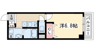 IF柴島【3階】の間取り