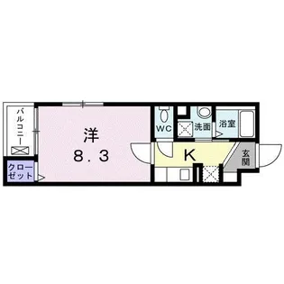 錦糸町コクーン【3階】の間取り