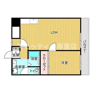 DAIKOマンション【6階】の間取り