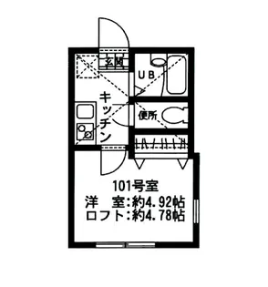 リーヴェルポート横浜三ツ沢5【1階】の間取り