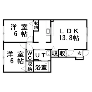 ディアコートM・Y【1階】の間取り