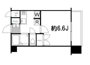 メインステージ池袋【7階】の間取り