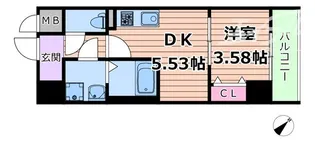 大阪府大阪市東淀川区菅原2【マンション】の間取り