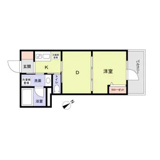 Silver Wood KASUGA【2階】の間取り