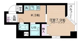 ジョワメゾン田端【6階】の間取り