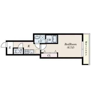 神奈川県川崎市中原区井田2【アパート】の間取り
