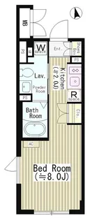 Centenario市谷二十騎町【2階】の間取り
